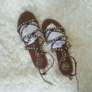JEFFREY CAMPBELL Athena Jewel Sandals