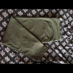 Army green crops.