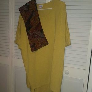 Lularoe OUTFIT with digital roses!