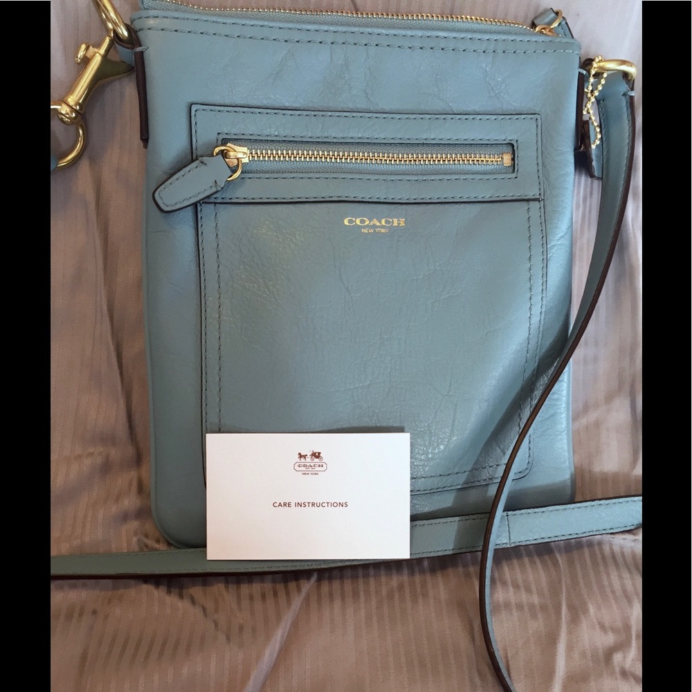 Coach courier crossbody