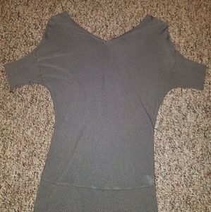 New York & Company Short Sleeve Sweater