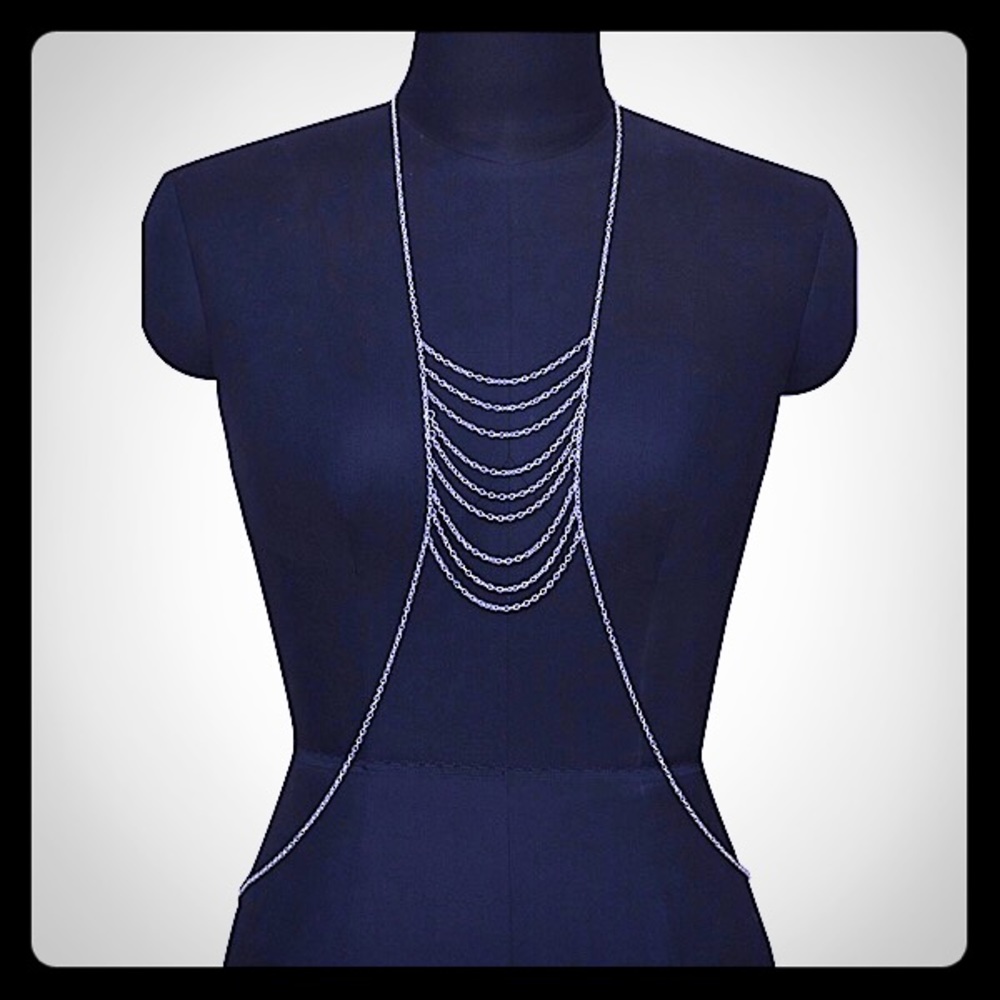 Bikini Chain Crossover Belly Waist Chain