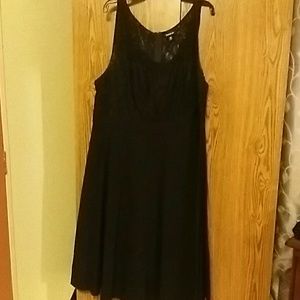 Swing black dress