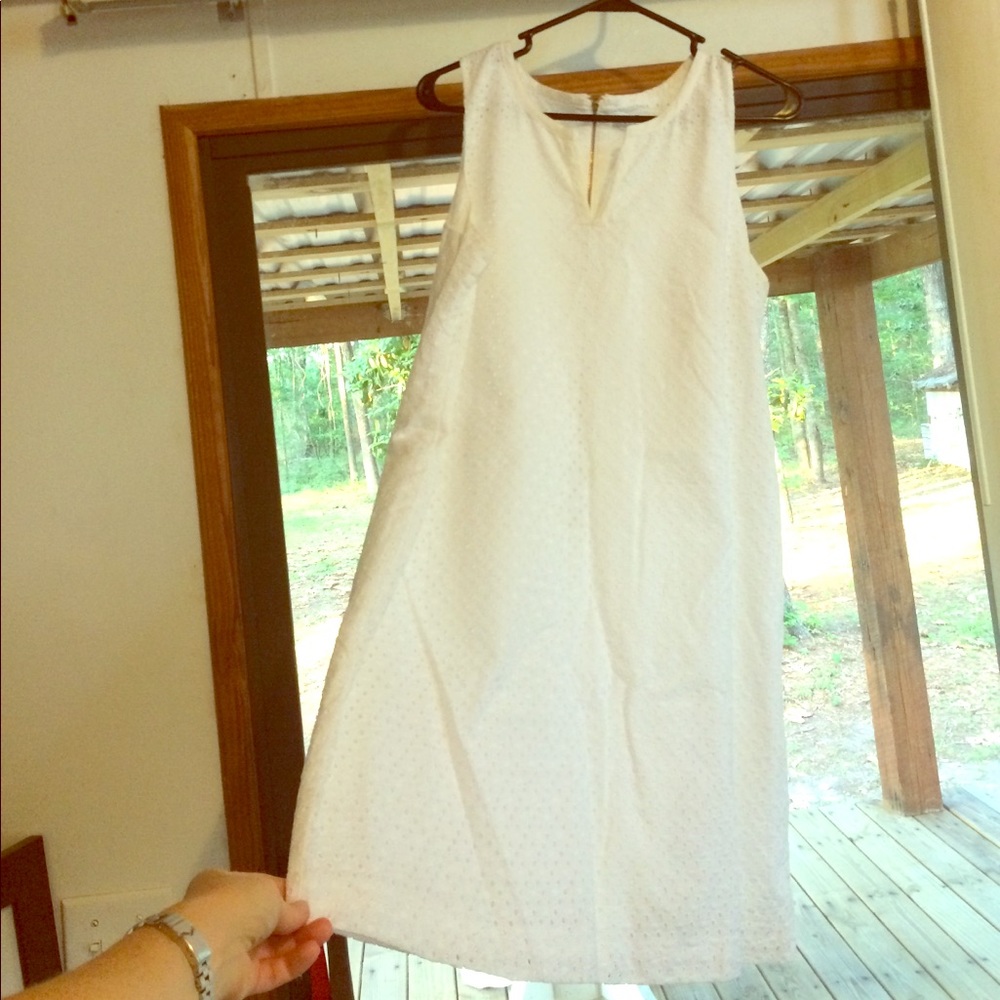 💕 Crown & Ivy white eyelet dress 💕size 14