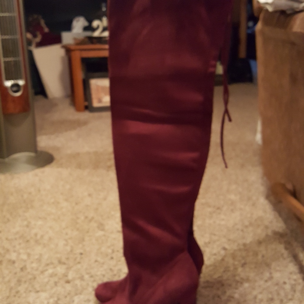 Boots (Beautiful Maroon) NWOT