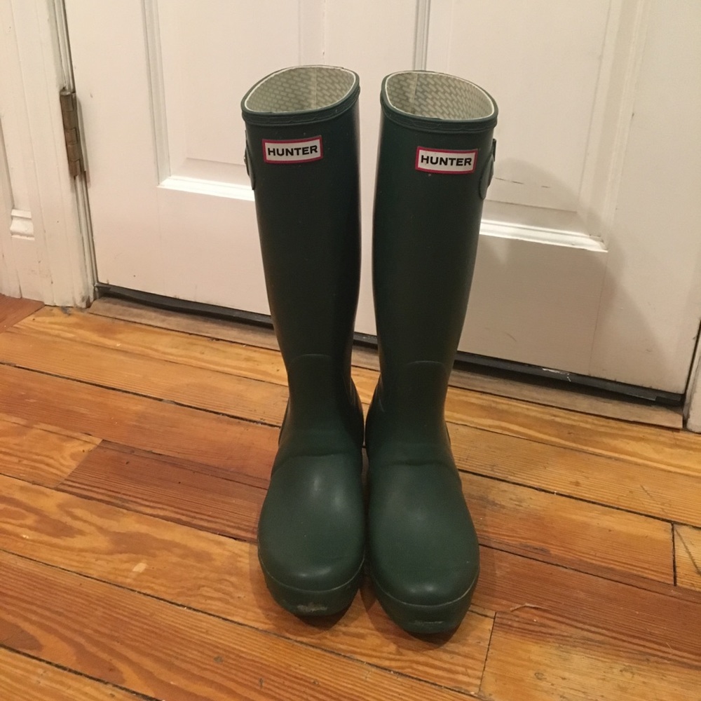 Hunter Rain Boots - Classic Hunter Green