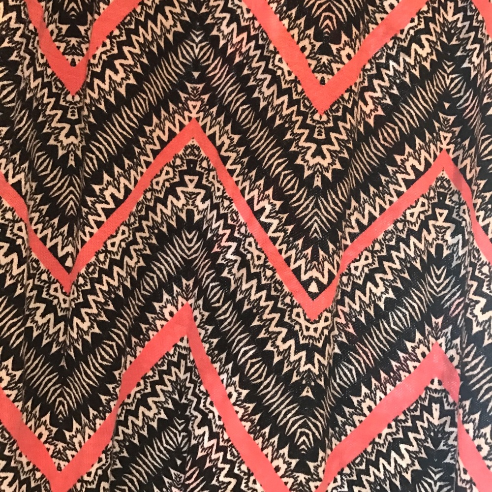 Chevron patterned pants