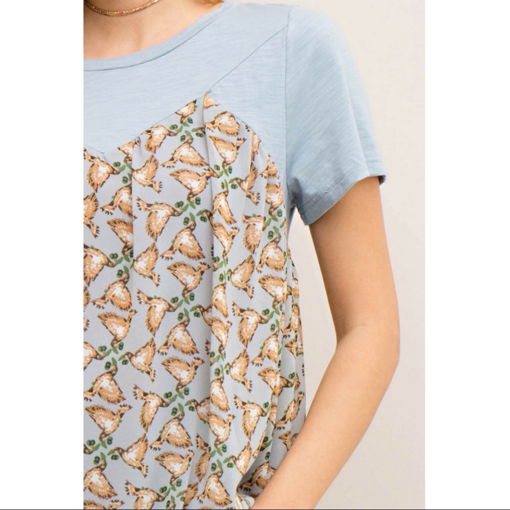 🆕Solid Short Sleeve Cami-Over Shirt Style - Picture 3 of 4