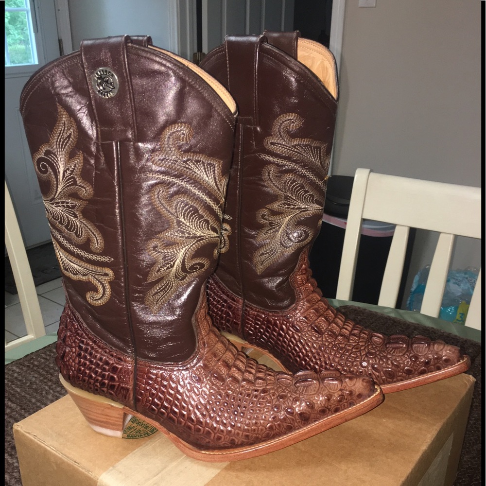 Women's Size 7 Rodgers Alligator boots