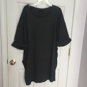 Grey Oversized T Shirt