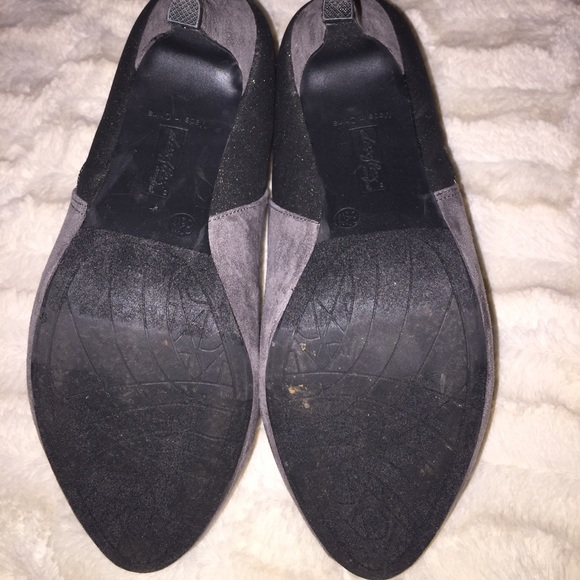 Two-toned grey booties - Picture 3 of 7