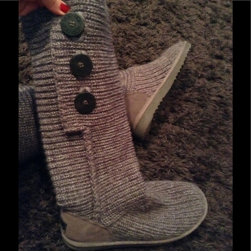 UGG Classic Cardy Tall Grey Boots