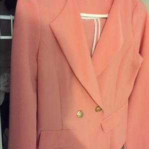 Pink blazer