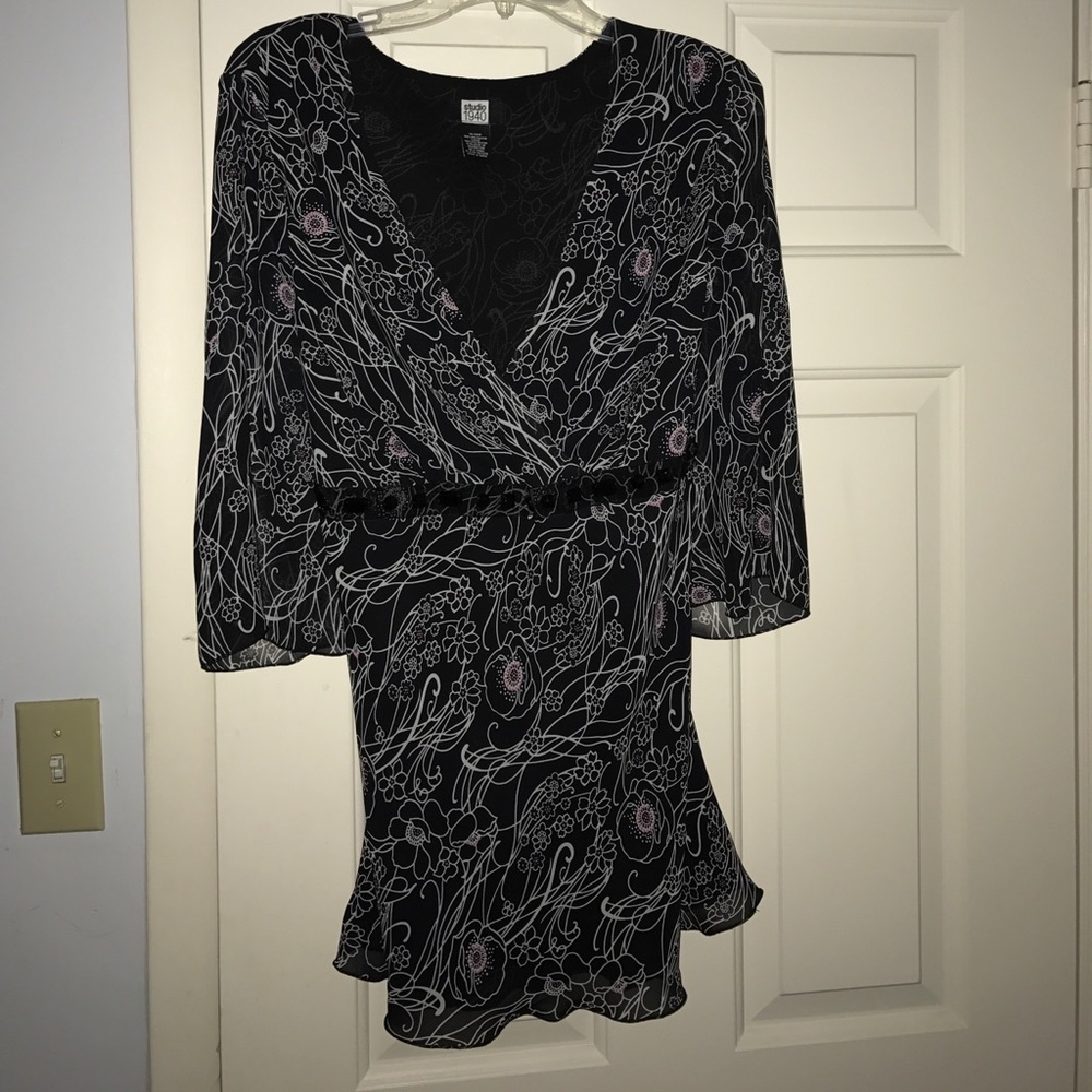 Polyester blouse
