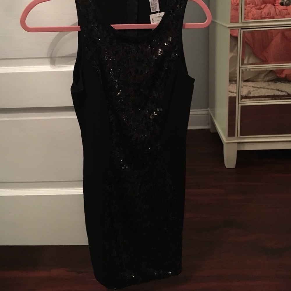 Short black dress