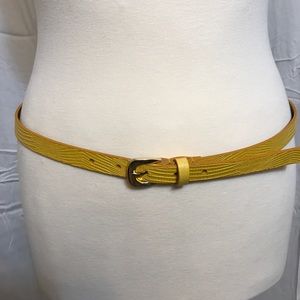 Yellow & Gold Michael Kors Belt