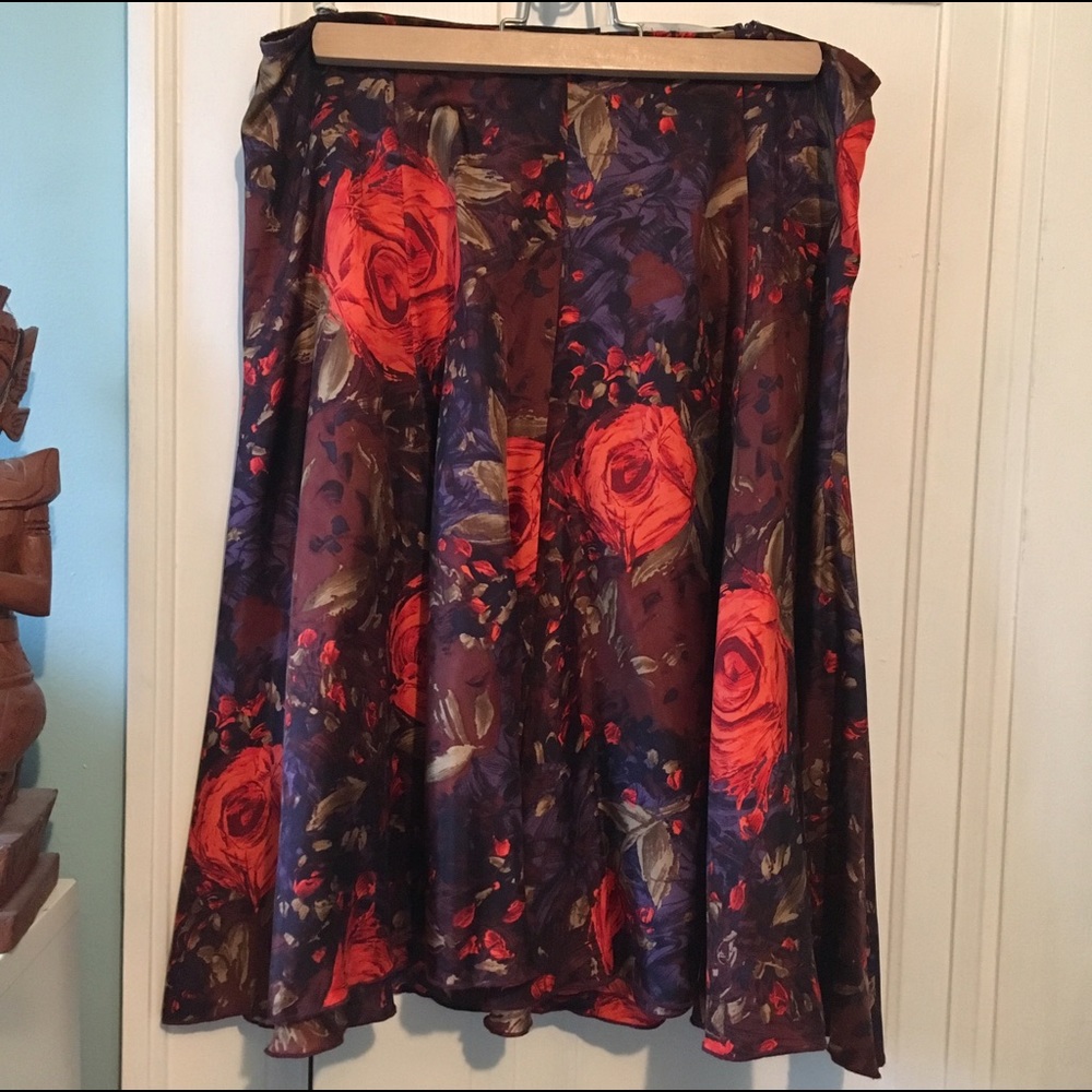 Corey Lynn Calter Vintage-Inspired Silk Skirt, 10