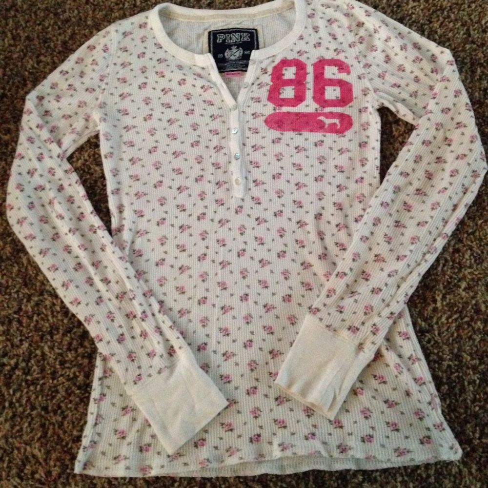 Vs Pink thermal shirt