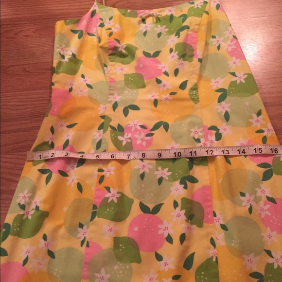 Lilly Pulitzer Orange Blossom dress size 4 - Picture 4 of 6