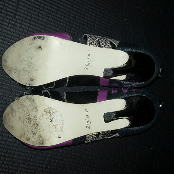 Multi-colored Heels *Good Condition* - Picture 3 of 4