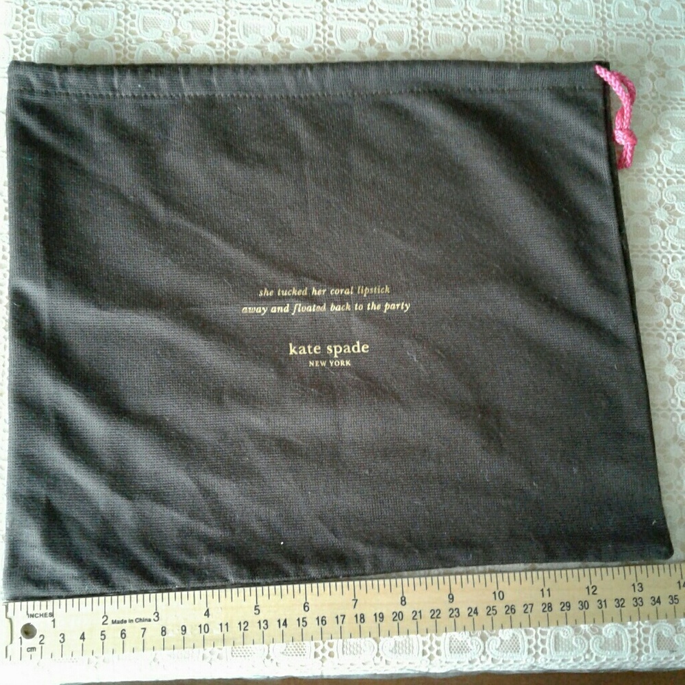 Kate Spade dust bag