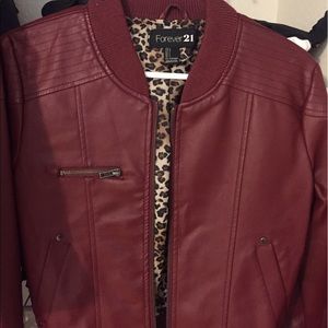 Maroon jacket
