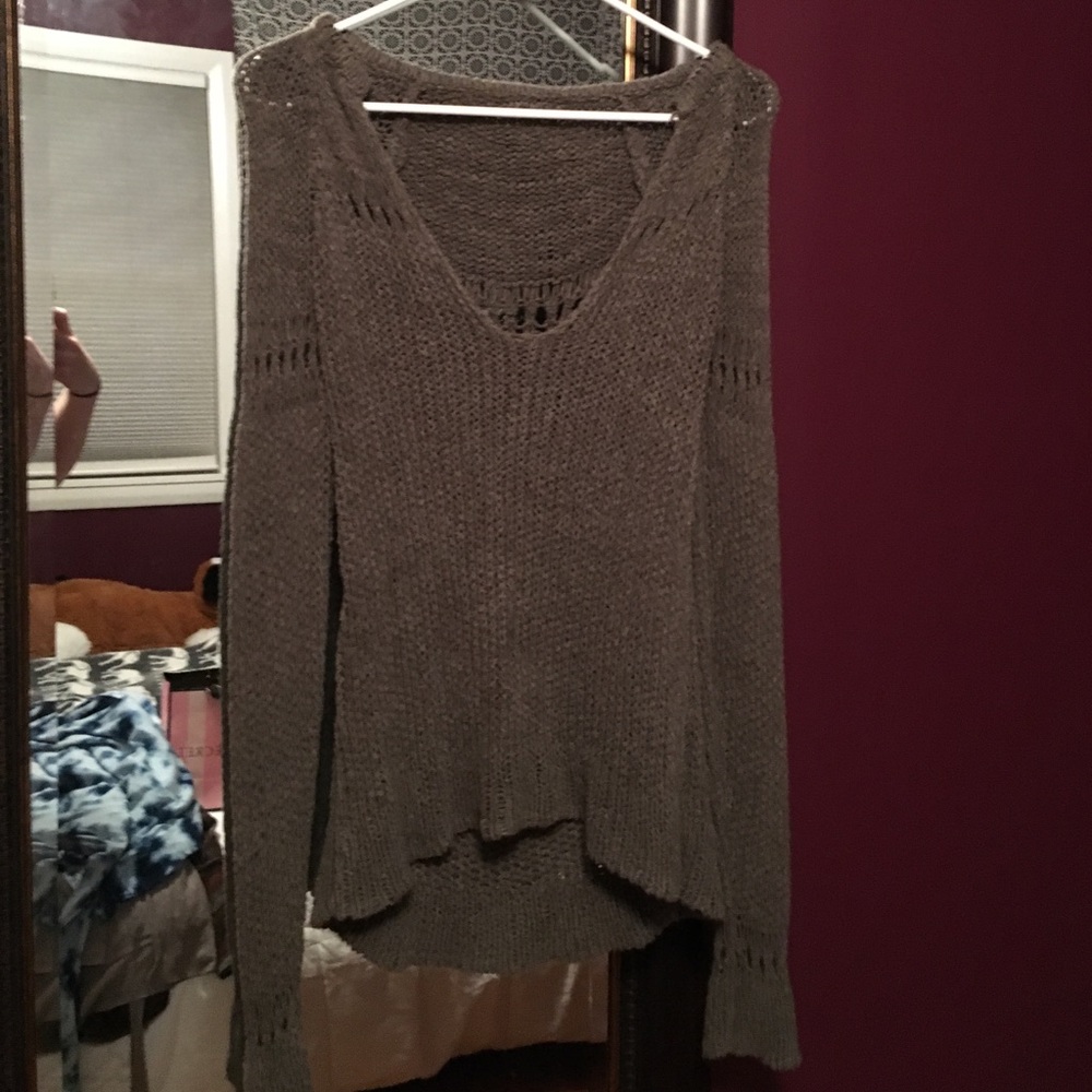 Brandy olive sweater