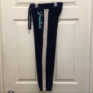Justice Sweatpants sz 8
