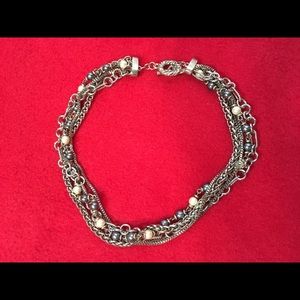 Multi chain necklace