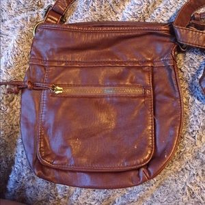 Small brown cross body bag
