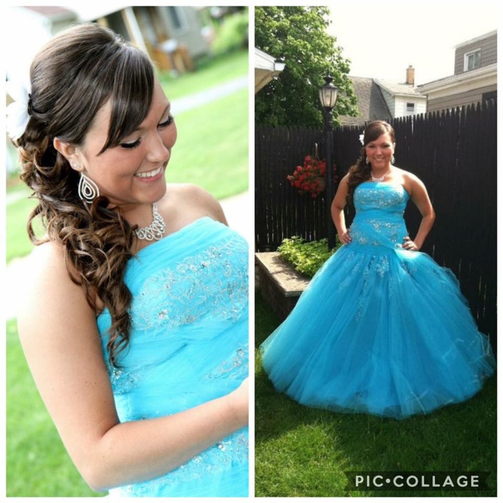 Blue Prom Dress