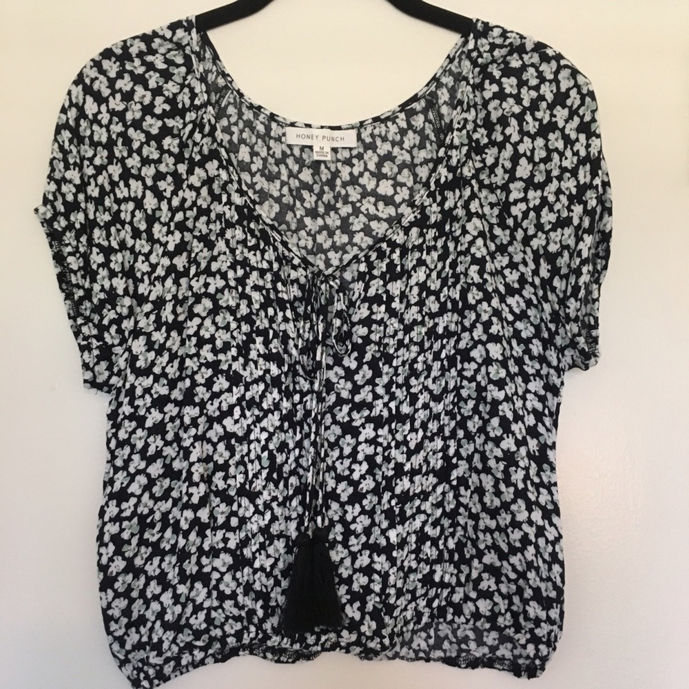 Honey Punch Floral Top