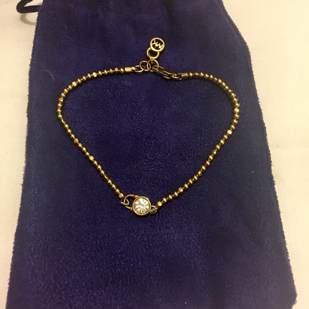 Michael Kors gold Beaded Bracelet