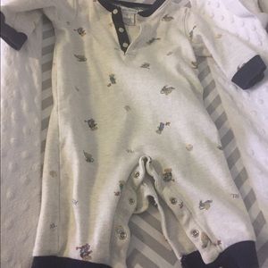 Ralph Lauren footless sleeper, EUC 6 months