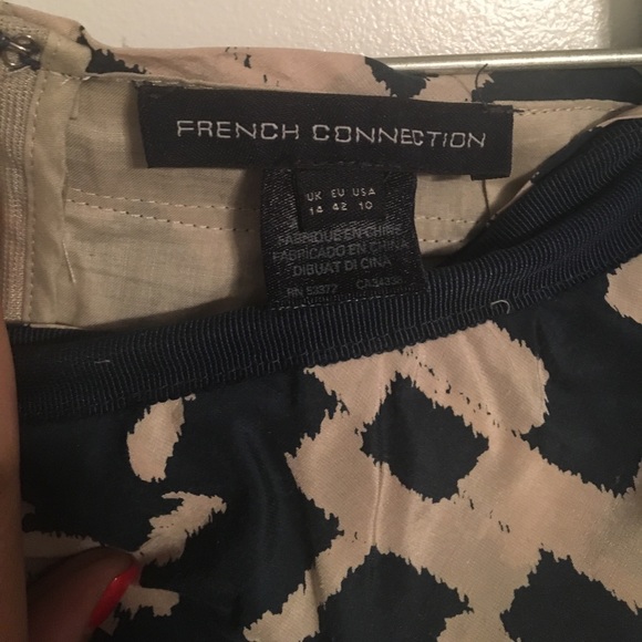 French Connection Silk/Cotton Ruffle Mini - Picture 2 of 2