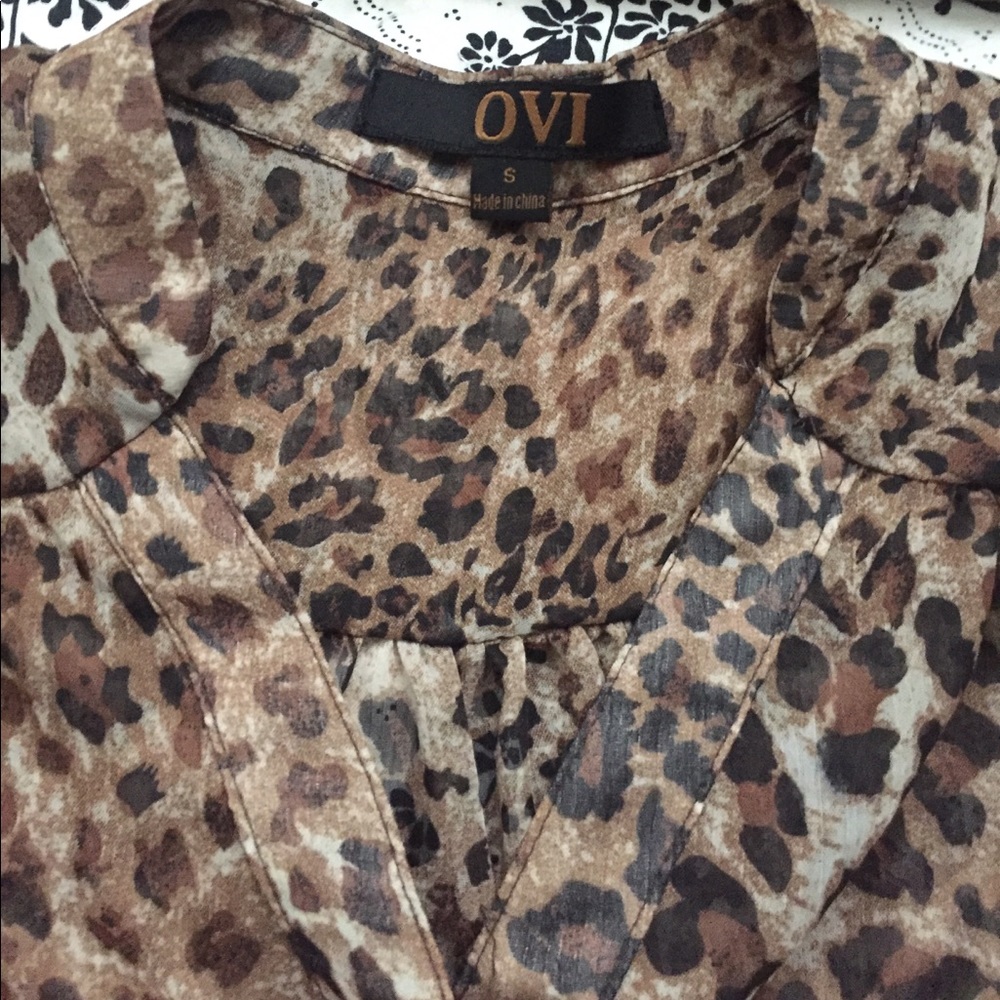 OVI leopard top - Picture 5 of 9