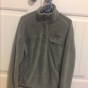 Patagonia ReTool Snap T Pullover Size L Gray