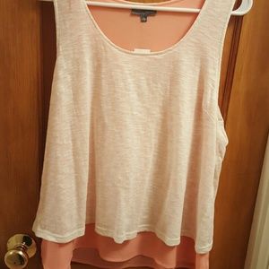 Market & Spruce Split Back Top