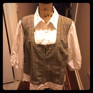 Shirt and vest in one