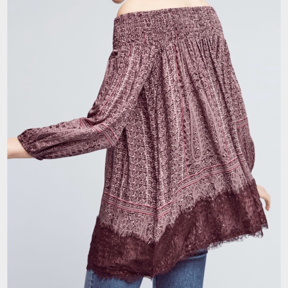 NWT Anthropologie Off The Shoulder Top