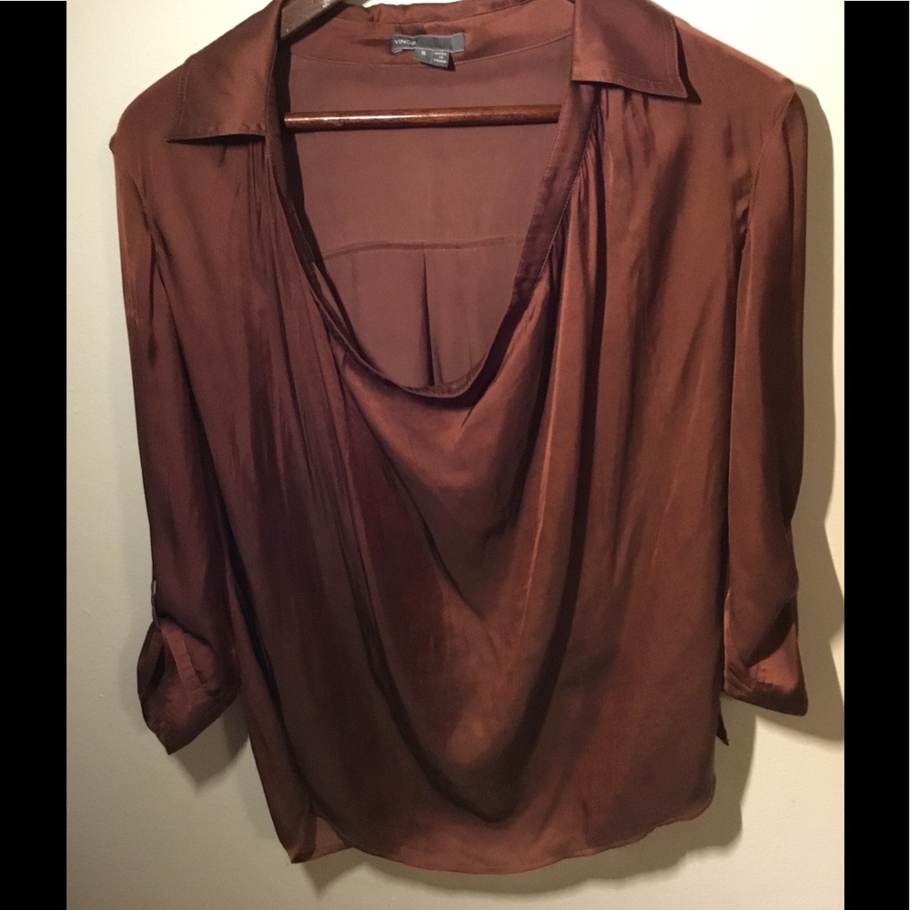 Vince Silk Blouse