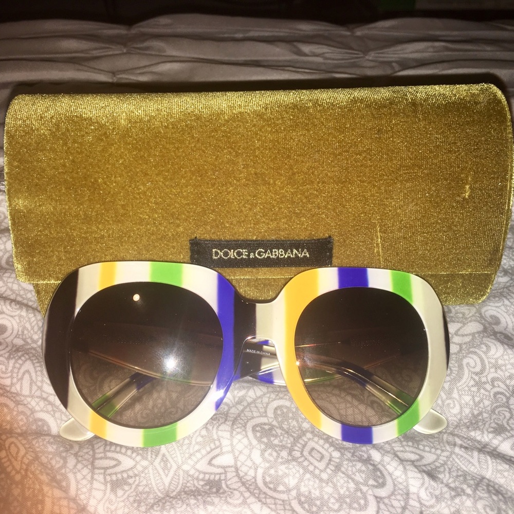 Dolce and Gabbana sunglasses.