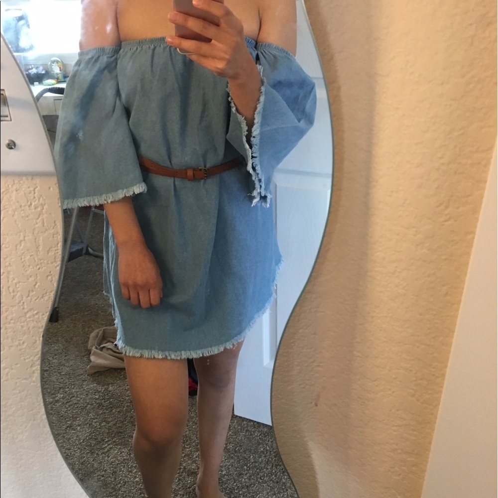 Denim dress