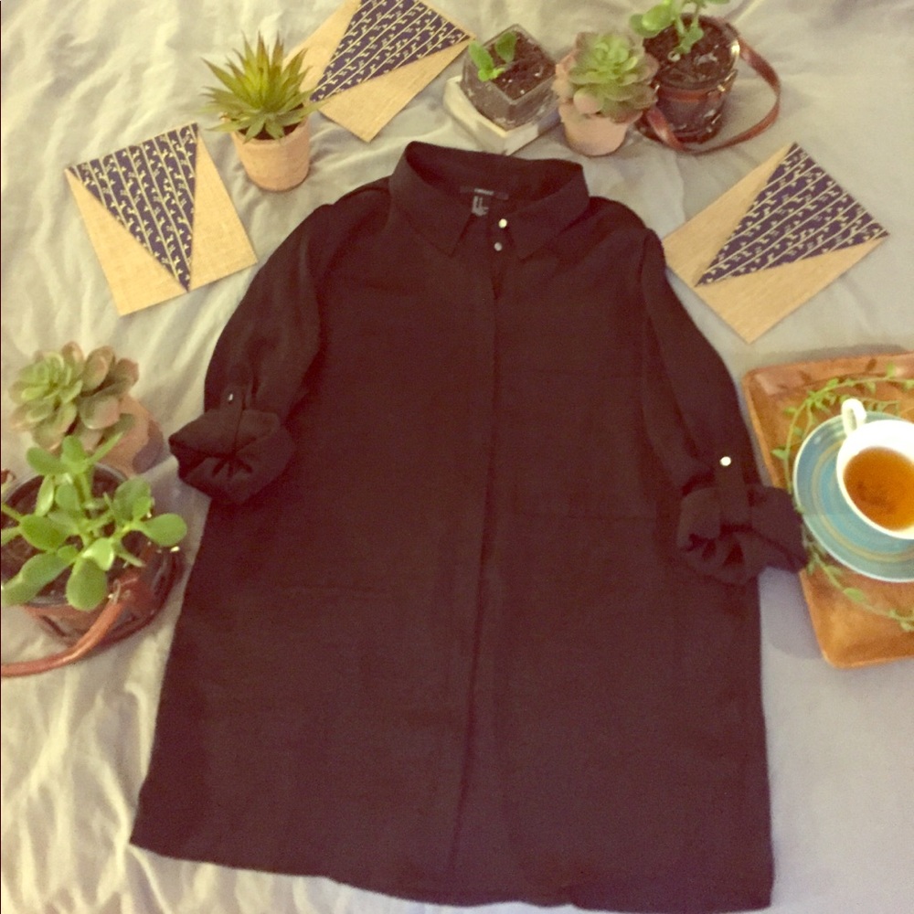 Forever 21 Silky Blouse