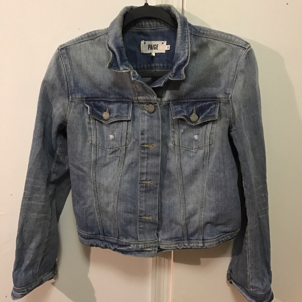 Paige denim jacket ☀️