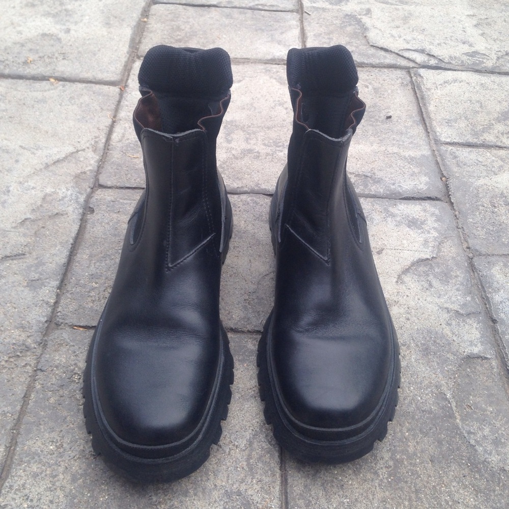 Brand new Prada black ankle boots, never worn!