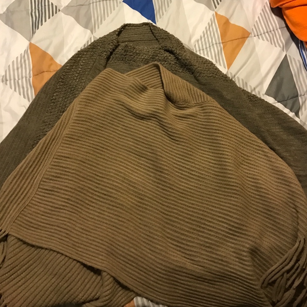 Two ponchos
