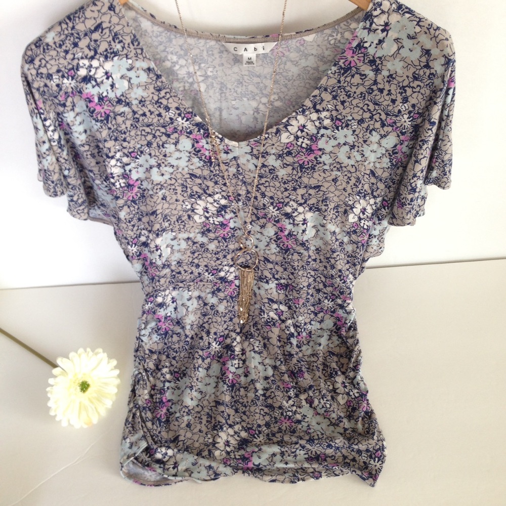 CAbi Multi Color Top