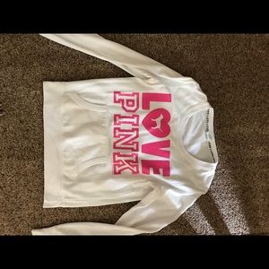 Long sleeve VS Pink sweatshirt. Great condition!