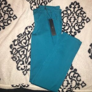 Blue skinny jeans